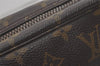 Auth Louis Vuitton Monogram Trousse Toilette 18 Clutch Hand Bag M47526 LV 8292I