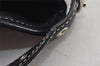 Authentic COACH Signature Shoulder Hand Bag Canvas Leather 6845 Black 8292J