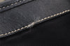 Authentic COACH Signature Shoulder Hand Bag Canvas Leather 6845 Black 8292J