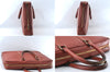 Authentic Louis Vuitton Epi Porte Documents Voyage Briefcase M54473 Brown 8292M