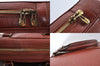 Authentic Louis Vuitton Epi Porte Documents Voyage Briefcase M54473 Brown 8292M