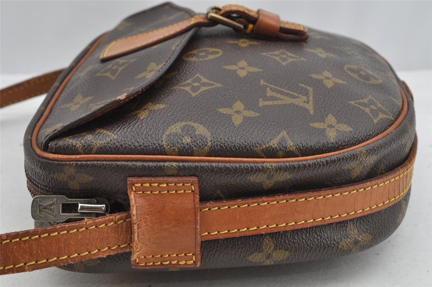 Authentic Louis Vuitton Monogram Jeune Fille MM M51226 Shoulder Cross Bag 8293I
