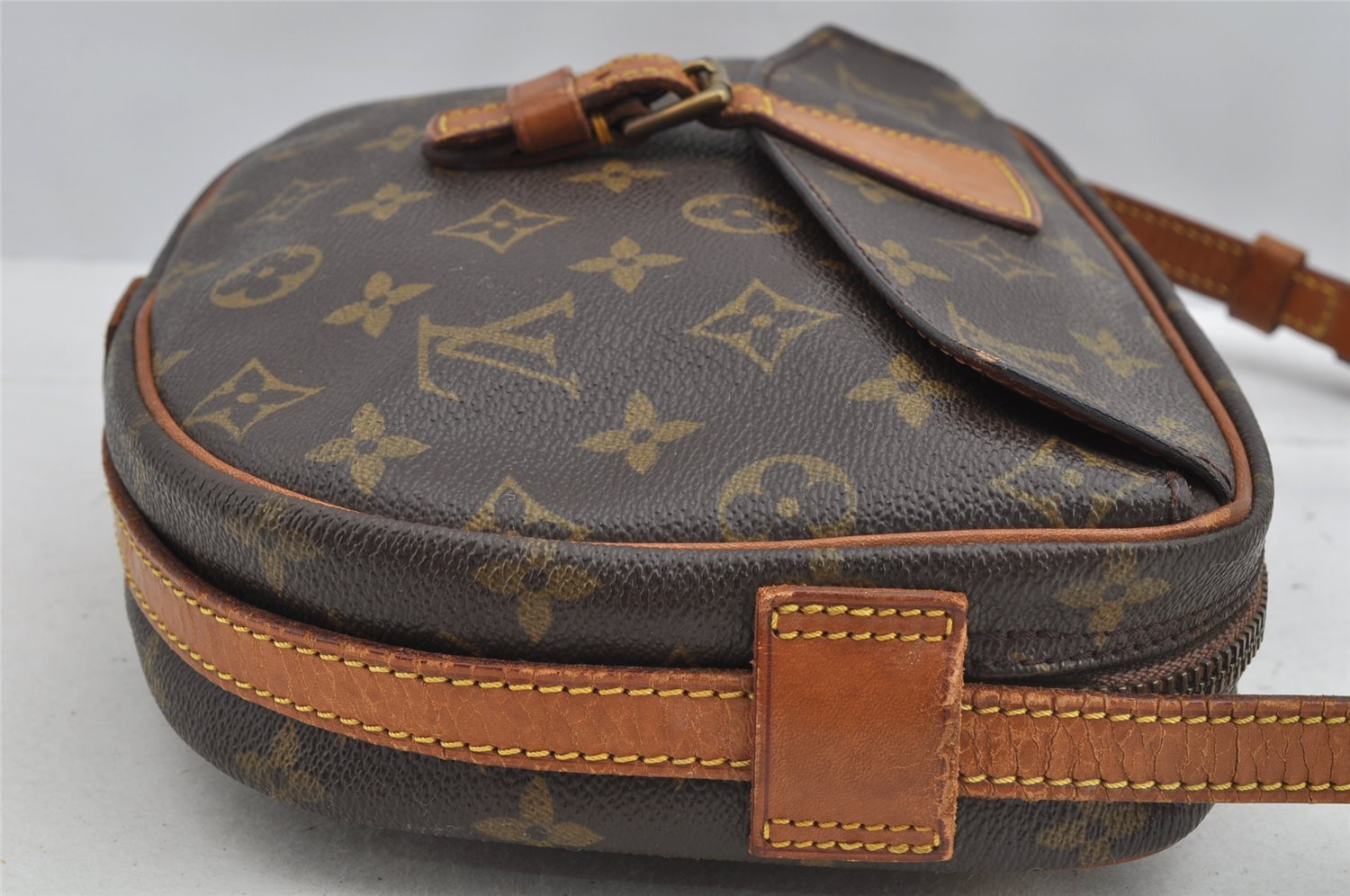 Authentic Louis Vuitton Monogram Jeune Fille MM M51226 Shoulder Cross Bag 8293I