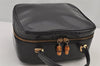 Authentic GUCCI Bamboo 2Way Shoulder Hand Bag Purse Enamel Black 8293J