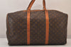 Authentic Louis Vuitton Monogram Sac Souple55 Hand Boston Bag Old Model LV 8294M