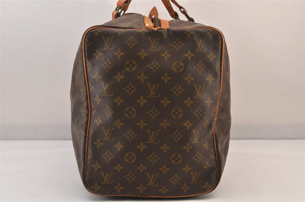 Authentic Louis Vuitton Monogram Sac Souple55 Hand Boston Bag Old Model LV 8294M