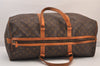 Authentic Louis Vuitton Monogram Sac Souple55 Hand Boston Bag Old Model LV 8294M