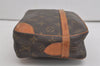 Authentic Louis Vuitton Monogram Compiegne 28 Clutch Hand Bag M51845 LV 8295I