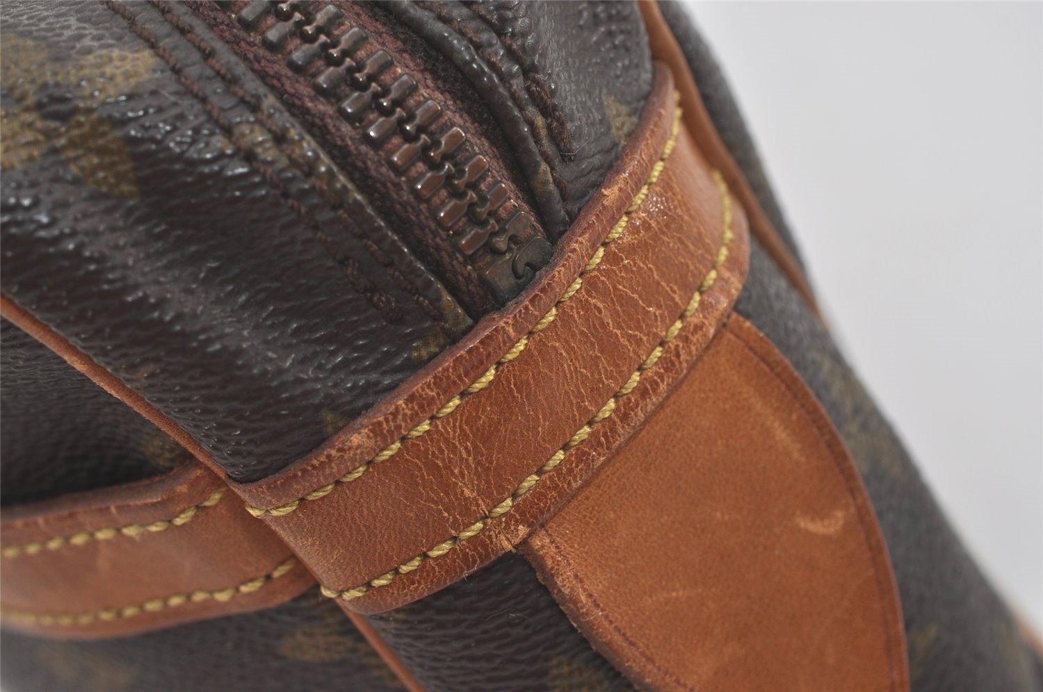 Authentic Louis Vuitton Monogram Compiegne 28 Clutch Hand Bag M51845 LV 8295I