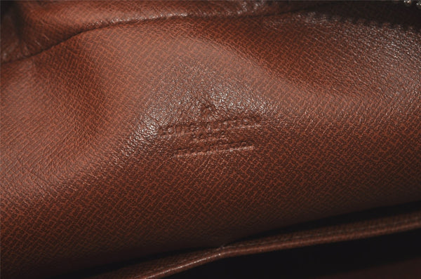 Authentic Louis Vuitton Monogram Compiegne 28 Clutch Hand Bag M51845 LV 8295I