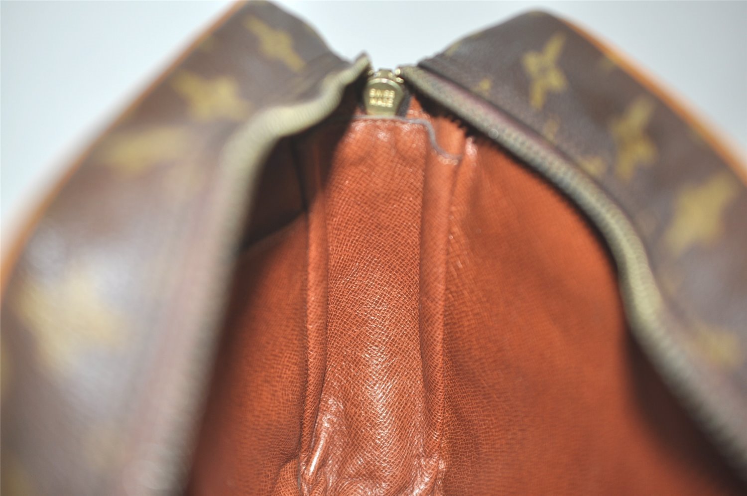 Authentic Louis Vuitton Monogram Compiegne 28 Clutch Hand Bag M51845 LV 8295I