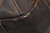 Authentic COACH Vintage Signature Shoulder Tote Bag Canvas Leather Brown 8295J