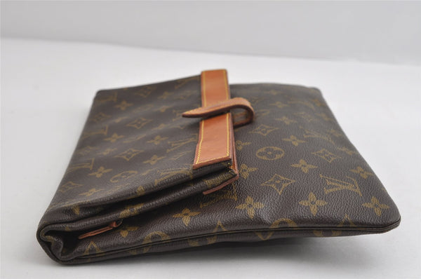 Auth Louis Vuitton Monogram Pochette Pliante Clutch Hand Bag Old Model LV 8297I