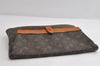 Auth Louis Vuitton Monogram Pochette Pliante Clutch Hand Bag Old Model LV 8297I