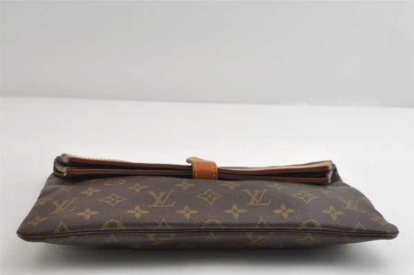 Auth Louis Vuitton Monogram Pochette Pliante Clutch Hand Bag Old Model LV 8297I