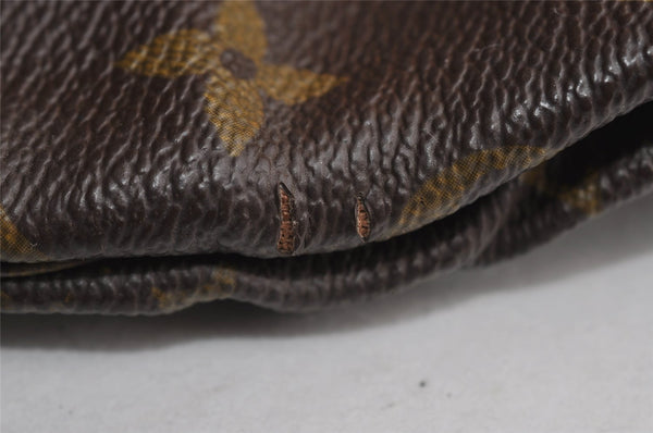 Auth Louis Vuitton Monogram Pochette Pliante Clutch Hand Bag Old Model LV 8297I