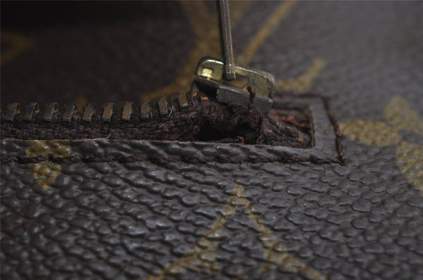 Auth Louis Vuitton Monogram Pochette Pliante Clutch Hand Bag Old Model LV 8297I