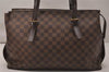 Authentic Louis Vuitton Damier Chelsea Shoulder Tote Bag N51119 LV 8297J