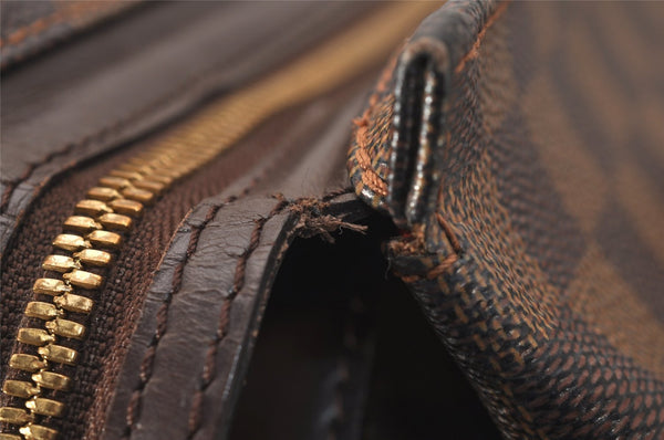 Authentic Louis Vuitton Damier Chelsea Shoulder Tote Bag N51119 LV 8297J