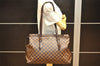 Authentic Louis Vuitton Damier Chelsea Shoulder Tote Bag N51119 LV 8297J
