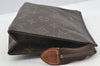Auth Louis Vuitton Monogram Poche Toilette 19 M47544 Cosmetics Pouch Junk 8298I