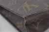 Auth Louis Vuitton Monogram Poche Toilette 19 M47544 Cosmetics Pouch Junk 8298I