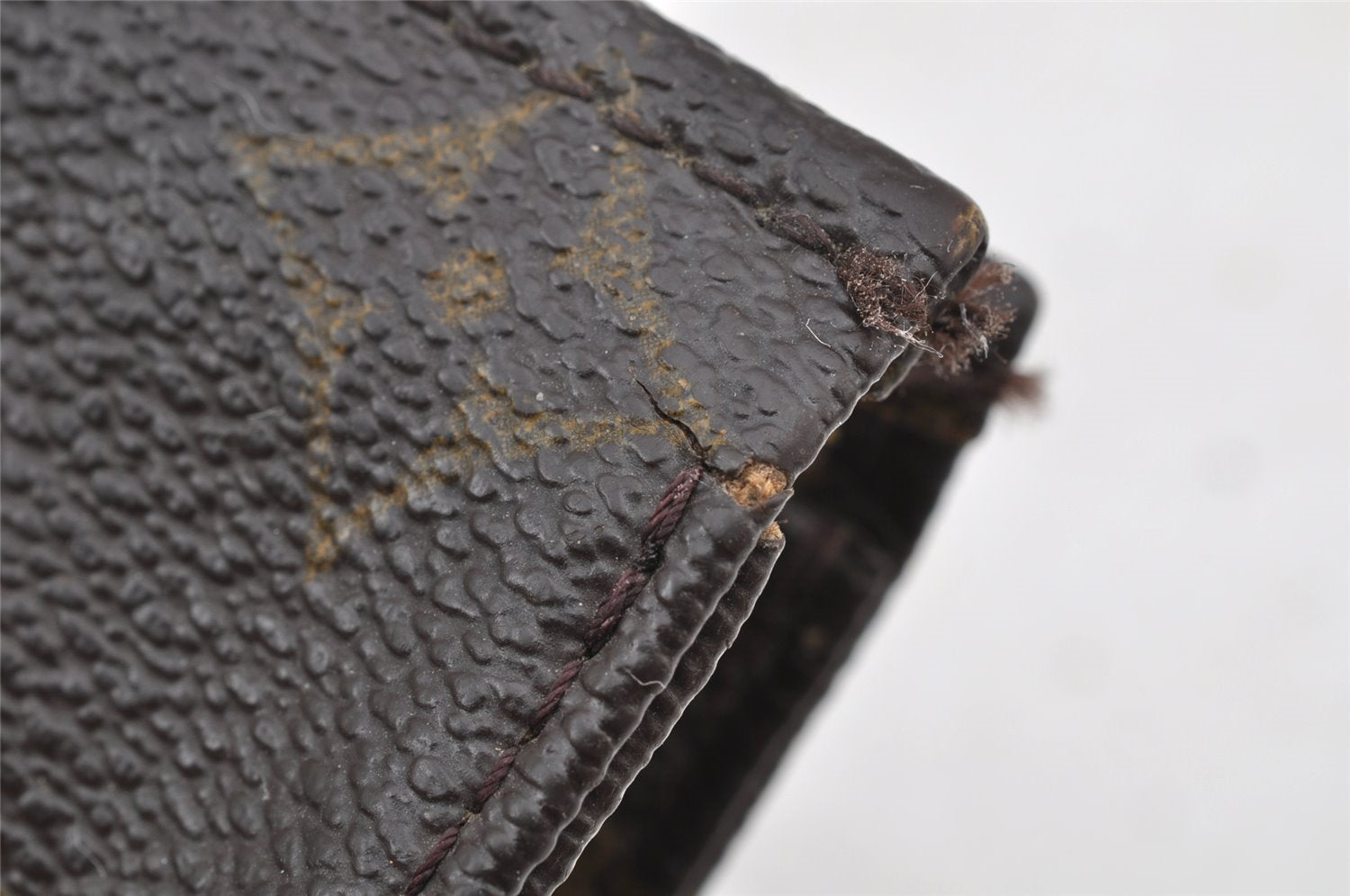 Auth Louis Vuitton Monogram Poche Toilette 19 M47544 Cosmetics Pouch Junk 8298I