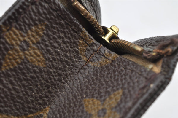 Auth Louis Vuitton Monogram Poche Toilette 19 M47544 Cosmetics Pouch Junk 8298I