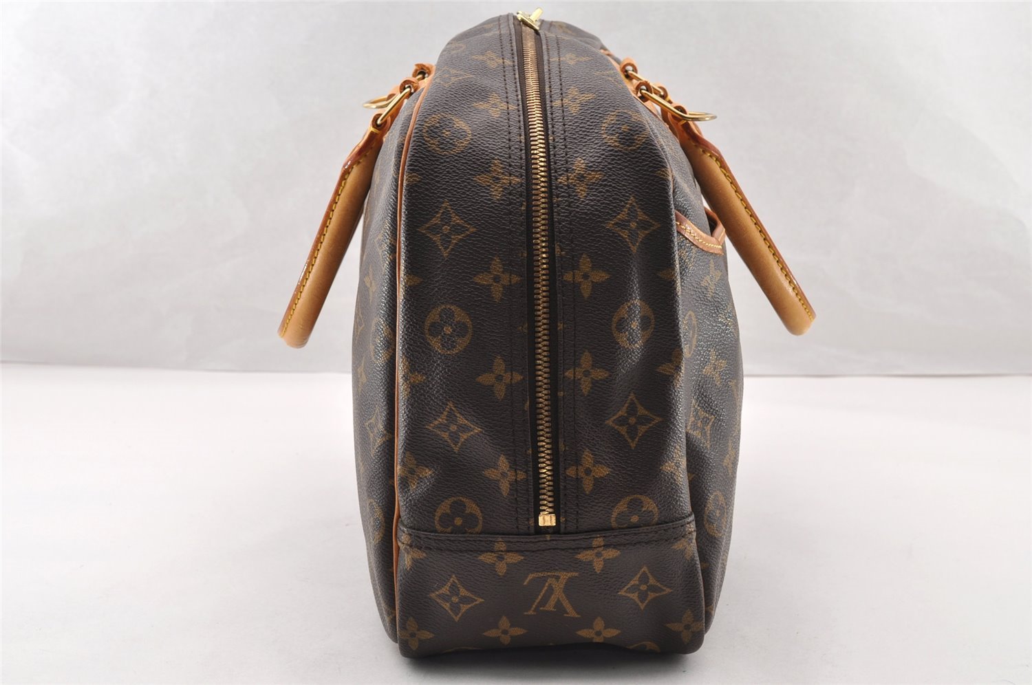Authentic Louis Vuitton Monogram Deauville Hand Bag M47270 LV 8299I