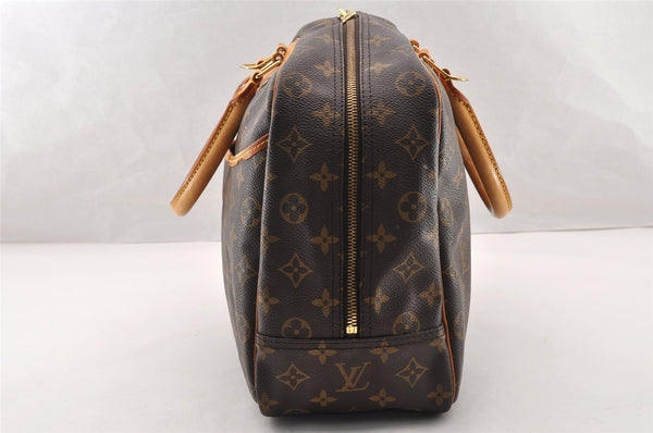 Authentic Louis Vuitton Monogram Deauville Hand Bag M47270 LV 8299I