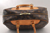 Authentic Louis Vuitton Monogram Deauville Hand Bag M47270 LV 8299I