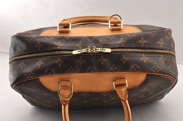 Authentic Louis Vuitton Monogram Deauville Hand Bag M47270 LV 8299I