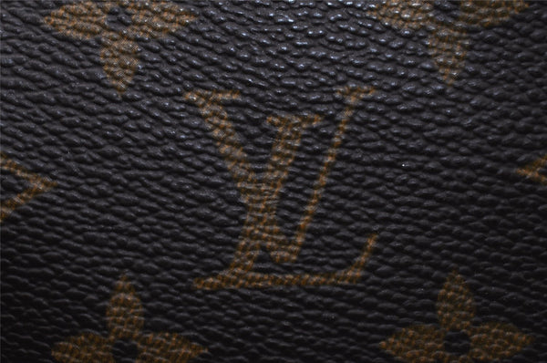 Authentic Louis Vuitton Monogram Deauville Hand Bag M47270 LV 8299I