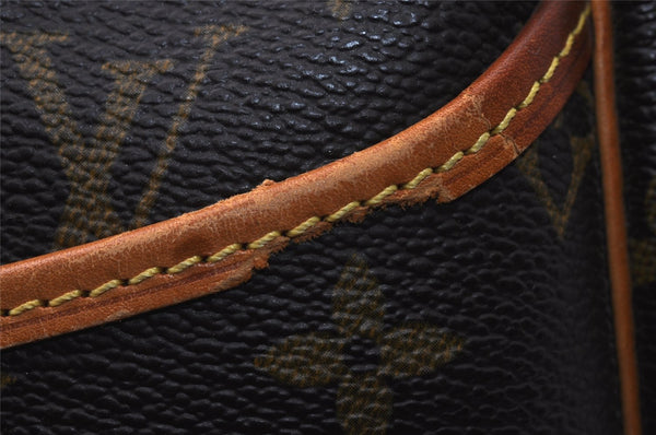 Authentic Louis Vuitton Monogram Deauville Hand Bag M47270 LV 8299I