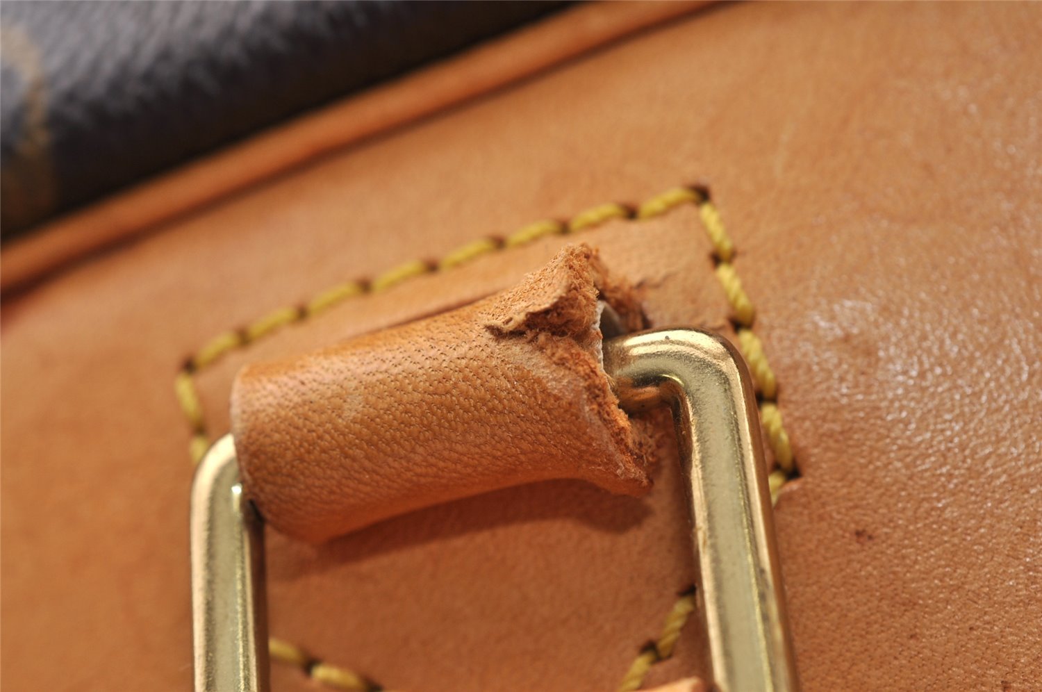 Authentic Louis Vuitton Monogram Deauville Hand Bag M47270 LV 8299I