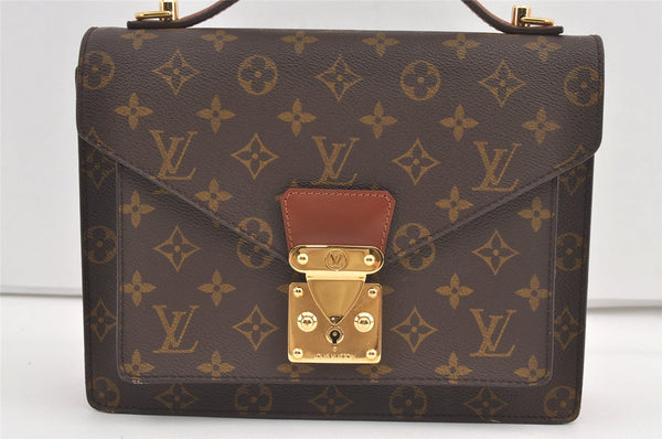 Authentic Louis Vuitton Monogram Monceau 2Way Shoulder Hand Bag M51187 LV 8299J