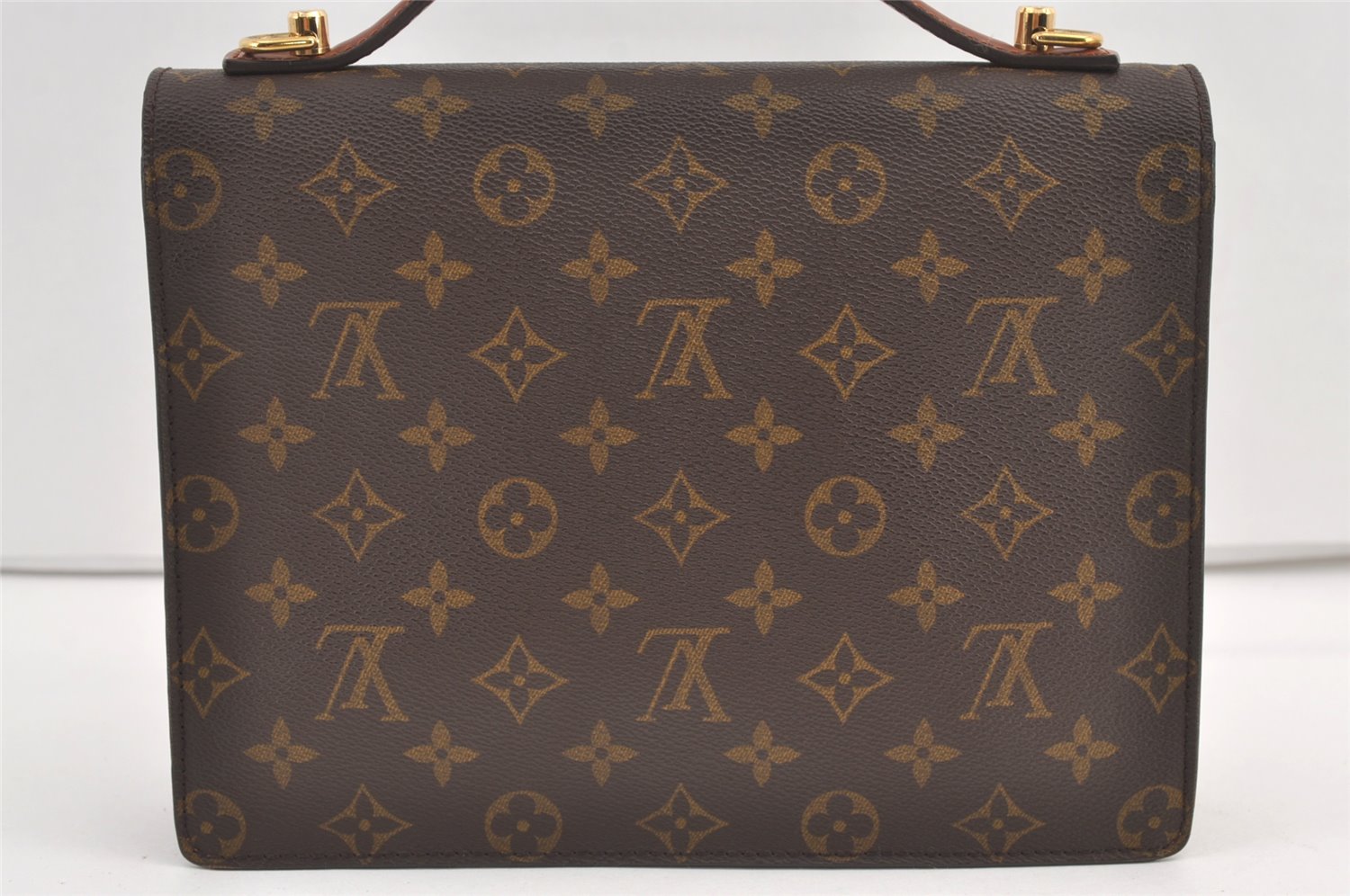 Authentic Louis Vuitton Monogram Monceau 2Way Shoulder Hand Bag M51187 LV 8299J