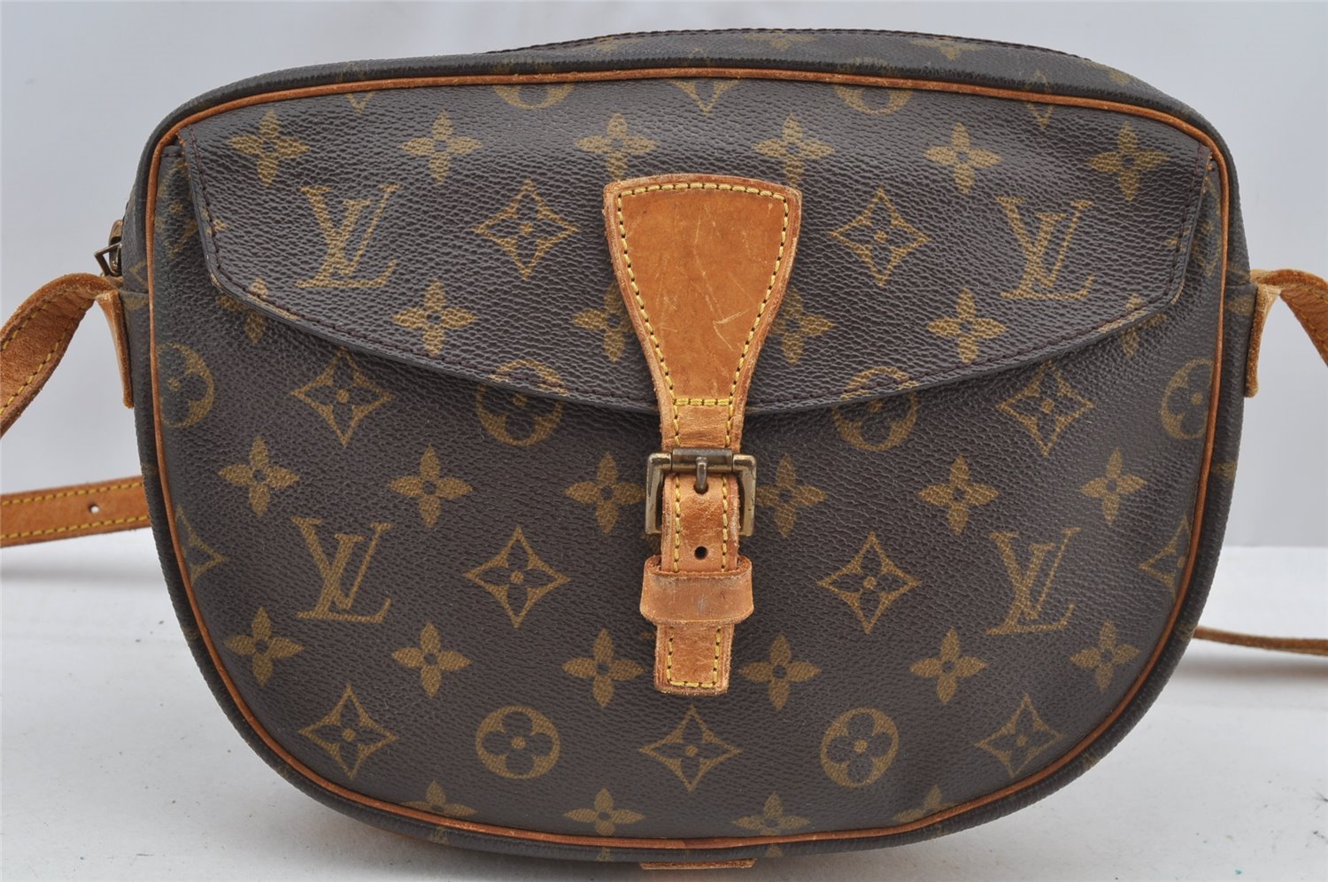 Authentic Louis Vuitton Monogram Jeune Fille MM M51226 Shoulder Cross Bag 8301I