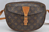 Authentic Louis Vuitton Monogram Jeune Fille MM M51226 Shoulder Cross Bag 8301I