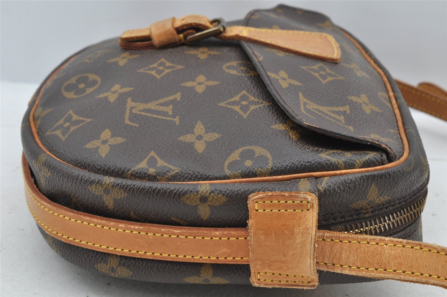 Authentic Louis Vuitton Monogram Jeune Fille MM M51226 Shoulder Cross Bag 8301I