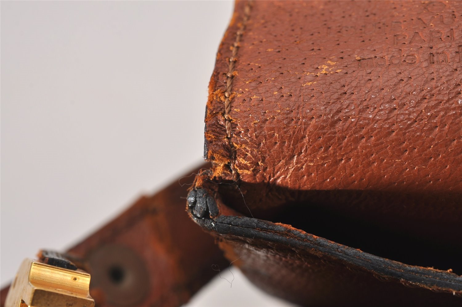 Authentic Louis Vuitton Monogram Sac Vendome Shoulder Bag Old Model Junk 8302I