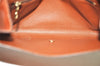 Authentic Louis Vuitton Epi Arts Deco Clutch Bag Brown M52633 LV 8303J
