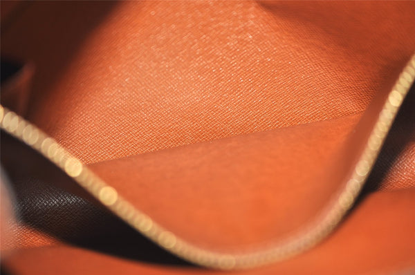 Authentic Louis Vuitton Epi Arts Deco Clutch Bag Brown M52633 LV 8303J