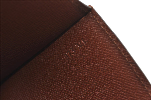 Authentic Louis Vuitton Epi Arts Deco Clutch Bag Brown M52633 LV 8303J