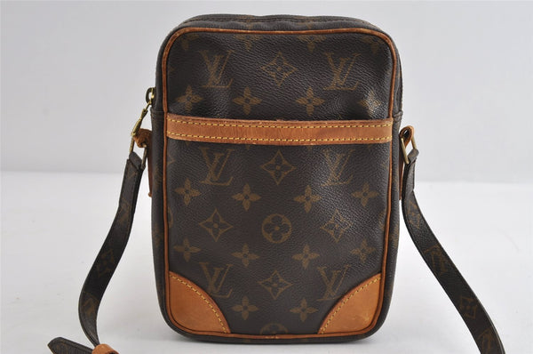 Authentic Louis Vuitton Monogram Danube Shoulder Cross Body Bag M45266 LV 8304I