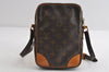 Authentic Louis Vuitton Monogram Danube Shoulder Cross Body Bag M45266 LV 8304I