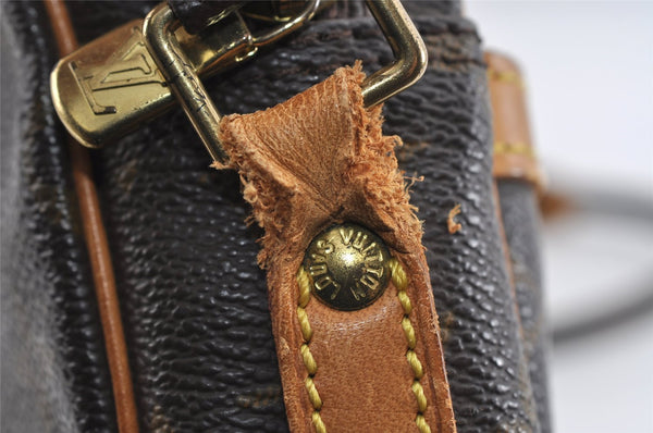 Authentic Louis Vuitton Monogram Danube Shoulder Cross Body Bag M45266 LV 8304I