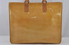 Authentic Louis Vuitton Vernis Columbus Shoulder Tote Bag Yellow M91023 LV 8304J