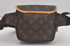 Authentic Louis Vuitton Monogram Bosphore Waist Cross Body Bag M40108 LV 8305I