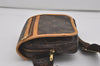 Authentic Louis Vuitton Monogram Bosphore Waist Cross Body Bag M40108 LV 8305I